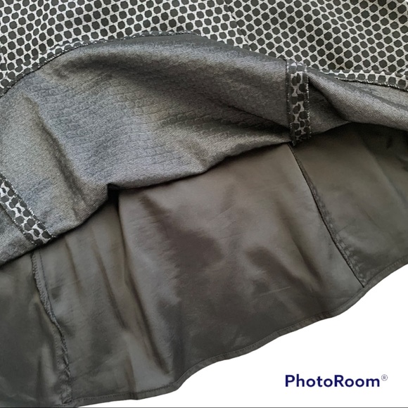 Theory Trekana Compass Knit Polka Dot Sleeveless A-Line Dress - Picture 7 of 11